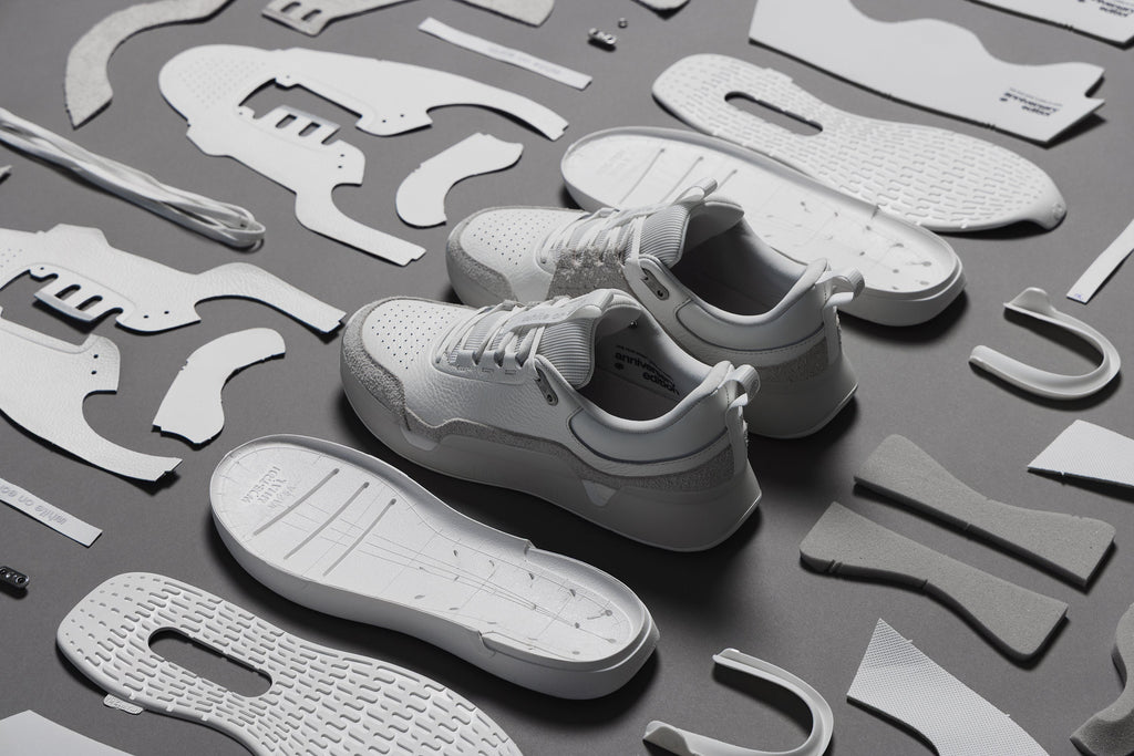 women's leather trainer